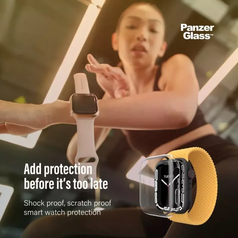PanzerGlass® custodia full body nero Apple Watch SE 3 | SE | 6 | 5 | 4 | 44mm