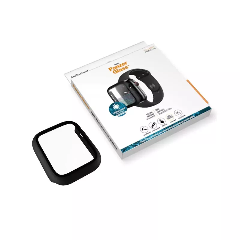 PanzerGlass® custodia full body nero Apple Watch SE 3 | SE | 6 | 5 | 4 | 44mm
