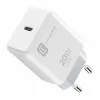 Cellularline Caricabatterie USB-C 20 W – iPhone 8 o più recente Caricabatterie da rete USB-C da 20 W per caricare l'iPhone 8 e i modelli più recenti alla massima velocità