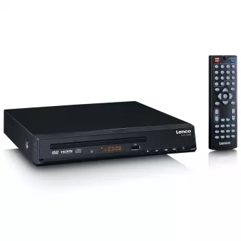 Lettore DVD Lenco DVD-120 nero NTSC PAL 20-20000 Hz 90 dB