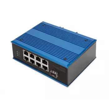 Switch unmanaged Digitus DN-651132 8 porte Fast Ethernet 1 SFP uplink