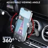 Cellularline Slide Fit - supporto universale per auto per smartphone con inserimento semplice
