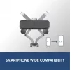 Cellularline Slide Fit - supporto universale per auto per smartphone con inserimento semplice