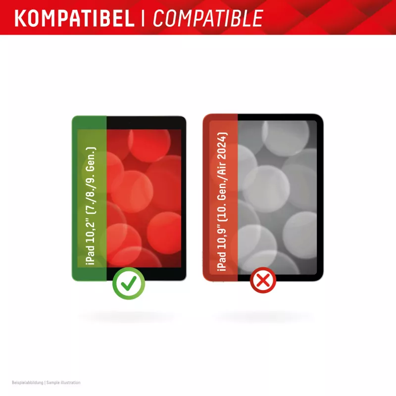 Displex TABLET PRIVACY SAFE filtro privacy rimovibile a 2 vie per iPad 10,2'' (7ª/8ª/9ª gen.)