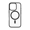PanzerGlass® HardCase trasparente con MagSafe nero e cornice iPhone 16 Pro