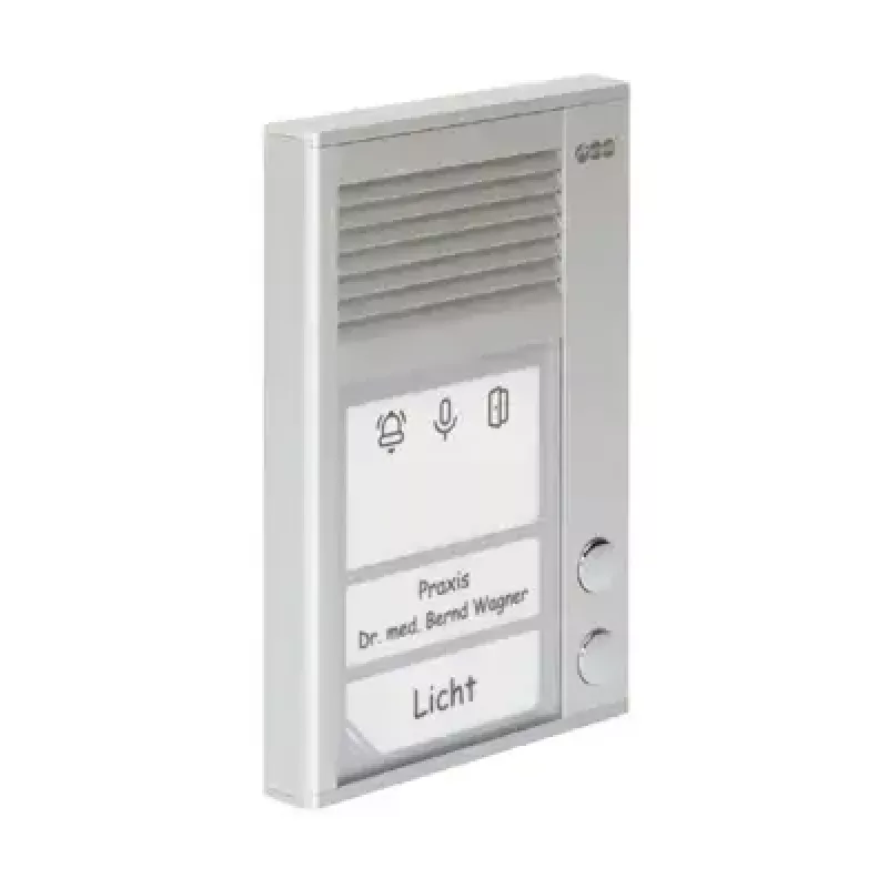 Auerswald TFS Dialog 212 alluminio citofono cablato IP22 montaggio a parete