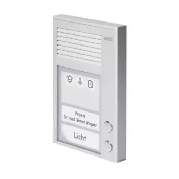 Auerswald TFS Dialog 212 alluminio citofono cablato IP22 montaggio a parete