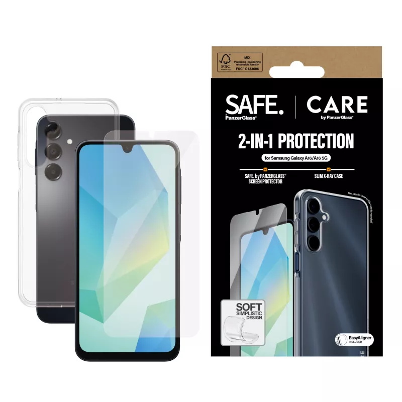 PanzerGlass CARE™ by ® bundle 2-in-1 Samsung Galaxy A16 4G | A16 5G