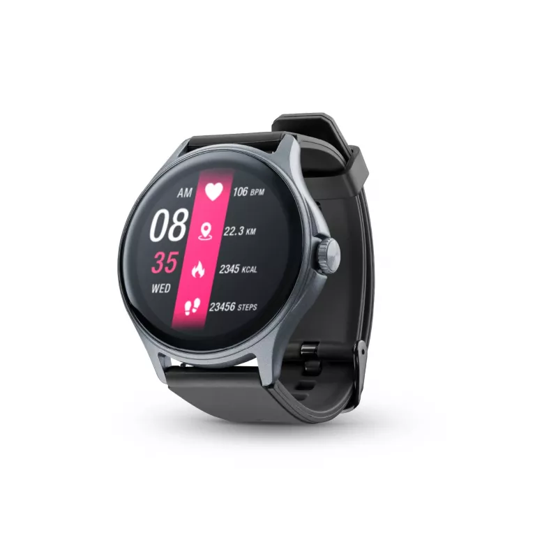 Cellularline ION PRO Round Bluetooth® smartwatch con app, 3,51 cm (1,38