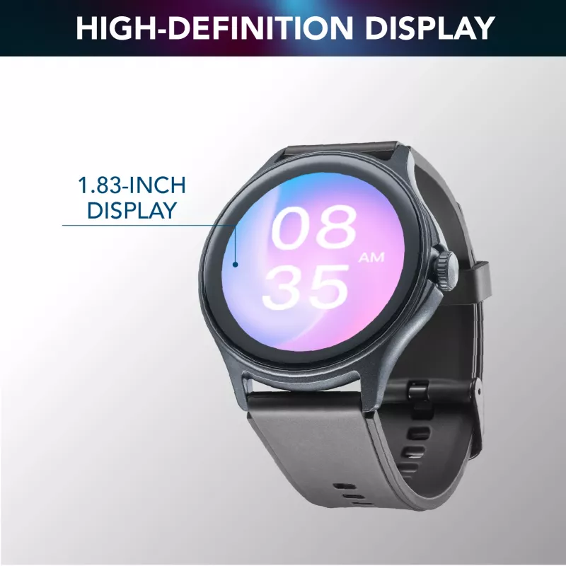 Cellularline ION PRO Round Bluetooth® smartwatch con app, 3,51 cm (1,38