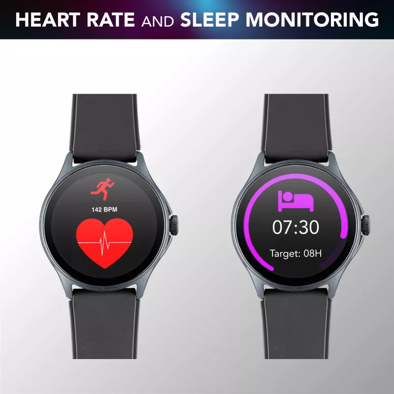 Cellularline ION PRO Round Bluetooth® smartwatch con app, 3,51 cm (1,38