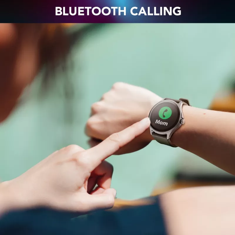 Cellularline ION PRO Round Bluetooth® smartwatch con app, 3,51 cm (1,38