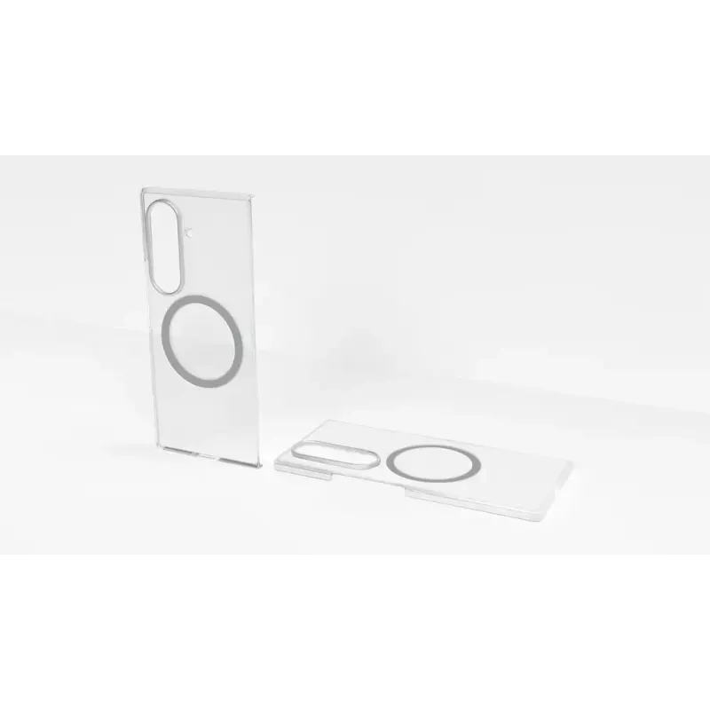 Clear Case Cover Samsung Galaxy Z Fold7 trasparente monocromatico