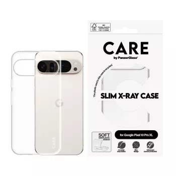 Cover PanzerGlass CARE by custodia moda trasparente X-Ray Soft Google Pixel 10 Pro XL