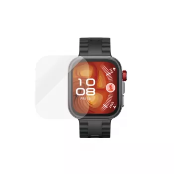 Protezione schermo PanzerGlass per Huawei Watch Fit 4 Pro — vetro temperato, antigraffio, taglio preciso
