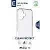 Cellularline Clear Protect – iPhone 17 custodia rigida con bordi in gomma
