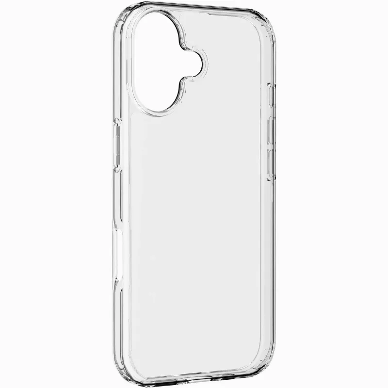 Cellularline Clear Protect – iPhone 17 custodia rigida con bordi in gomma