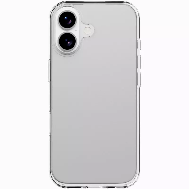 Cellularline Clear Protect – iPhone 17 custodia rigida con bordi in gomma