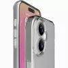 Cellularline Clear Protect – iPhone 17 custodia rigida con bordi in gomma
