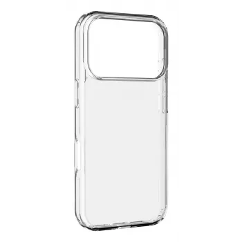 Cellularline Clear Protect - iPhone 17 Pro custodia rigida con bordi in gomma