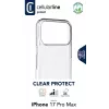 Cellularline Clear Protect - iPhone 17 Pro Max custodia rigida con bordi in gomma