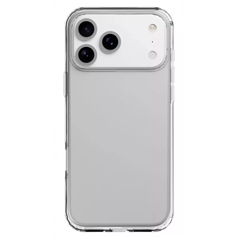 Cellularline Clear Protect - iPhone 17 Pro Max custodia rigida con bordi in gomma