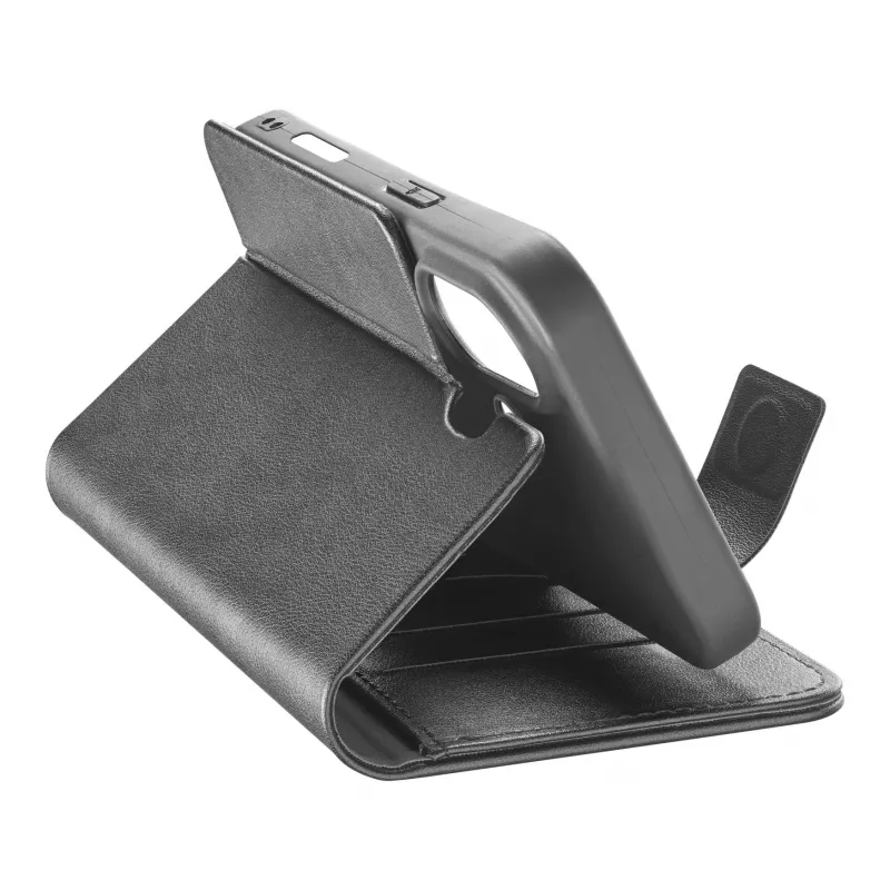 Cellularline Book Agenda – custodia a libro in effetto pelle con chiusura magnetica per iPhone 17