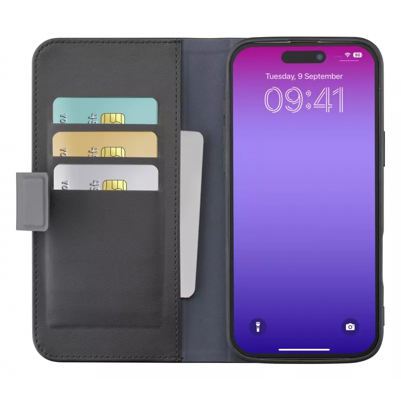 Cellularline Book Agenda – iPhone 17 Pro custodia a libro in effetto pelle con chiusura magnetica