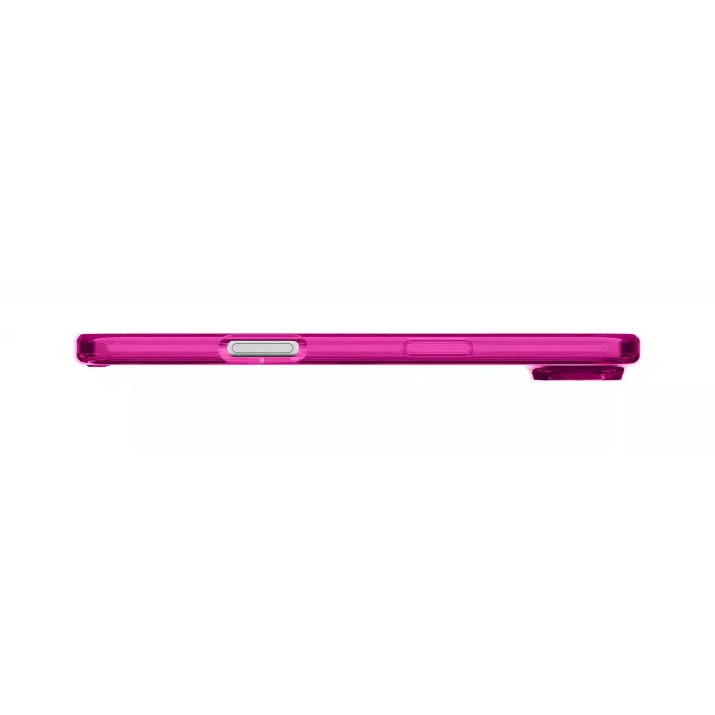 Cellularline Iconic Mag - iPhone Air custodia trasparente con bordi colorati, compatibile con l'ecosistema MagSafe