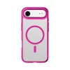 Cellularline Iconic Mag - iPhone Air custodia trasparente con bordi colorati, compatibile con l'ecosistema MagSafe