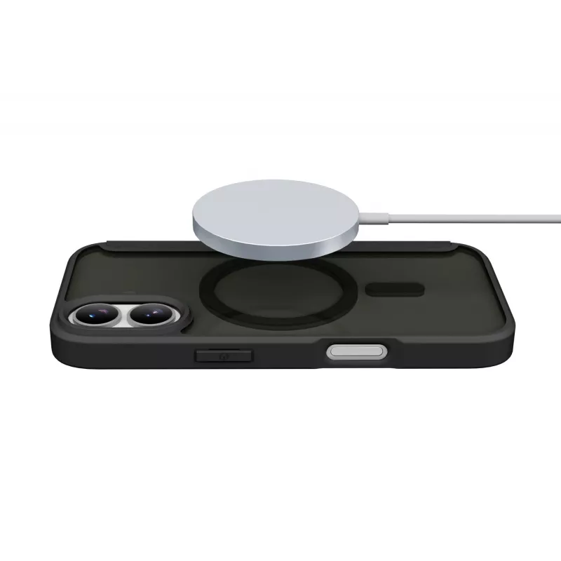 Cellularline Daily Mag - iPhone 17 cover a libro con retro rigido semitrasparente, compatibile con l'ecosistema MagSafe®