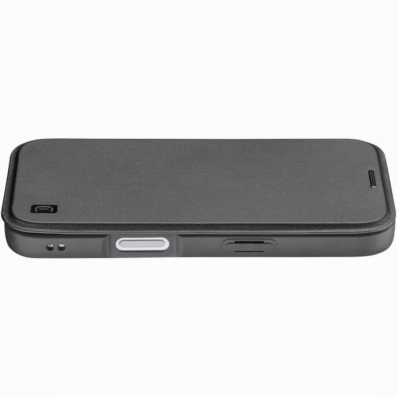 Cellularline Daily Mag - iPhone 17 cover a libro con retro rigido semitrasparente, compatibile con l'ecosistema MagSafe®