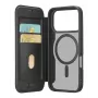 Cellularline Daily Mag - iPhone 17 Pro cover a libro con retro rigido semitrasparente, compatibile con ecosistema MagSafe®