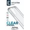 Cellularline Clear Strong – Galaxy A17 custodia rigida con bordi in gomma