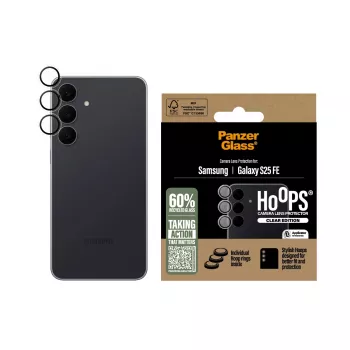 Protezione obiettivo fotocamera PanzerGlass Samsung Galaxy S25 FE 5G antigraffio antiurto