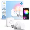 Philips Hue White and colour ambience Essential Starter-Kit: 2 lampade smart E27 (806 lm)