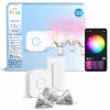 Philips Hue White and Colour Ambience Essential Starterkit: 3 lampadine smart GU10 (345 lm) + interruttore dimmer