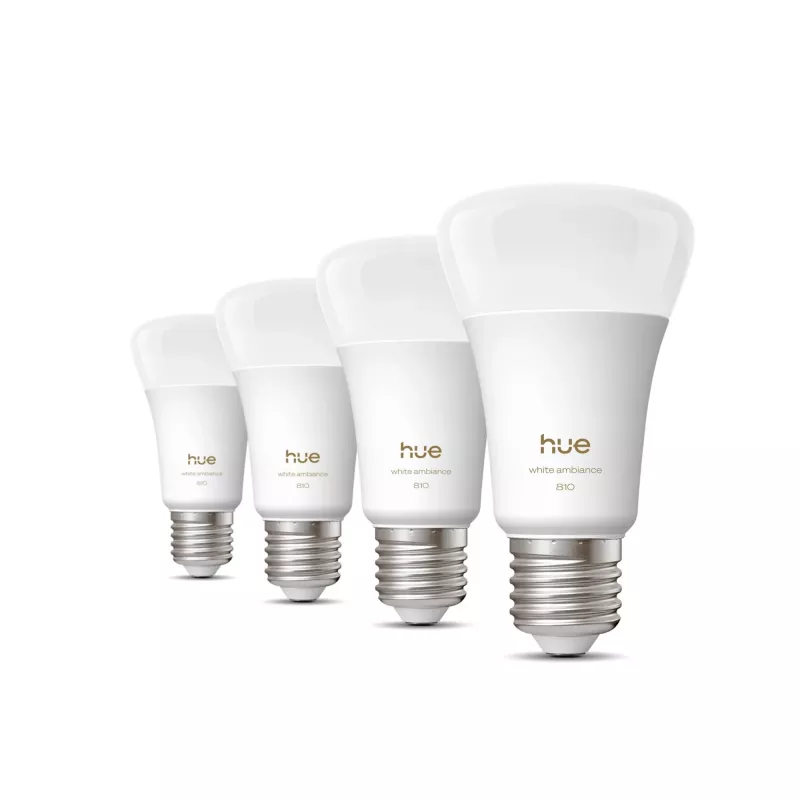 Lampadina intelligente Philips Hue White ambience A60 E27 6W Bluetooth Zigbee