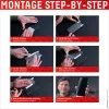 Displex Smart Glass (9H) per Apple iPhone 13/13 Pro, adesivo di montaggio, infrangibile