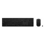 Set tastiera e mouse Lenovo 4X31R64328 — Full-Size (100%), RF Wireless + Bluetooth, layout tedesco, nero