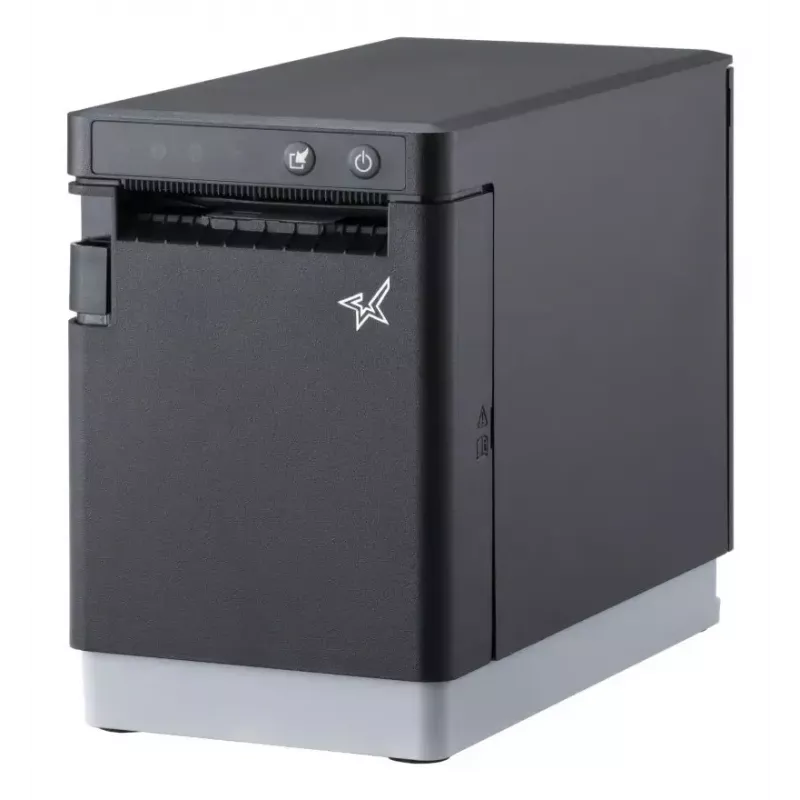 Etichettatrice Star Micronics mC-Label2 — termica diretta 300x300 DPI, 180 mm/s, larghezza 20–60 mm, Ethernet/WLAN/Bluetooth