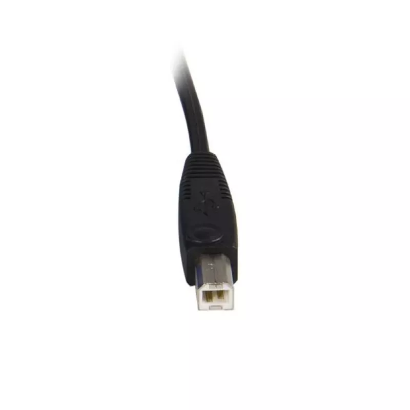 StarTech.com cavo KVM USB universale 2-in-1 10 ft, 3 m, USB, USB, VGA, nero, USB A + VGA