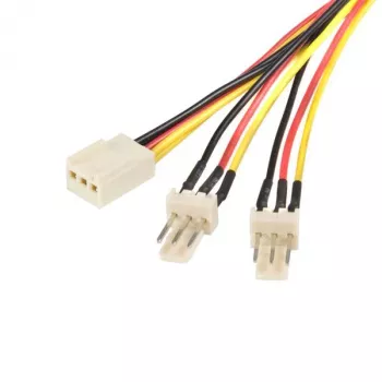 StarTech.com cavo splitter di alimentazione per ventole TX3 30cm, Molex (3-pol), 2 x Molex (3-pol), 0,3 m, connettore maschio, connettore femmina, dritto