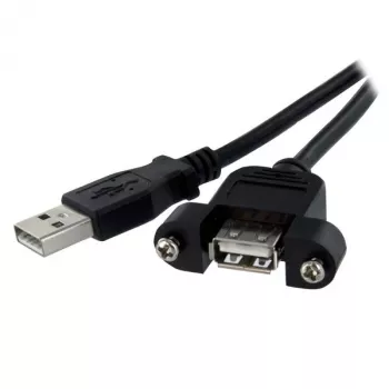 StarTech.com cavo USB A a A per montaggio a pannello 1 ft - F/M