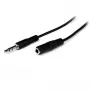 StarTech.com Cavo di prolunga audio stereo sottile da 1 m con jack da 3,5 mm - M/F