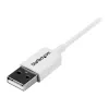 StarTech.com Cavo Micro-USB bianco da 2 m - A a Micro B
