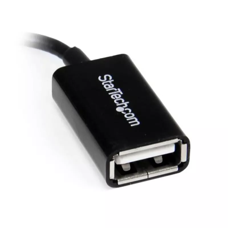 StarTech.com Adattatore host OTG da Micro-USB a USB ad angolo retto da 5 inch M/F