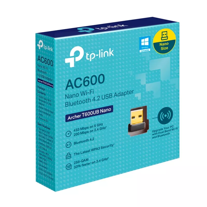 TP-Link ARCHER T600UB NANO Scheda di rete WLAN 433 Mbit/s