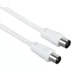 Cavo coassiale Schwaiger 5,0 m IEC - IEC 5 m bianco