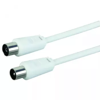 Cavo coassiale Schwaiger 5,0 m IEC - IEC 5 m bianco